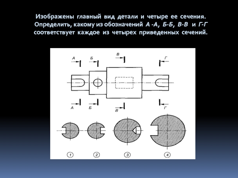 Определить количество деталей изображенных на рисунке