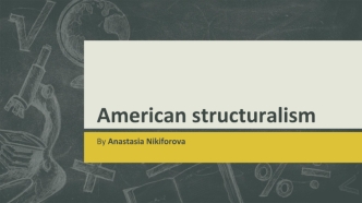 American structuralism