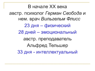 Построение биоритмов человека