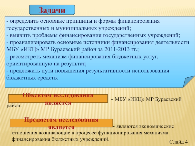 Муниципальные учреждения доклад