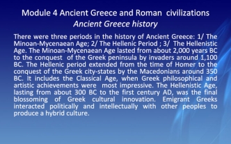 Ancient Greece history