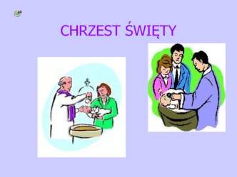 Chrzest święty