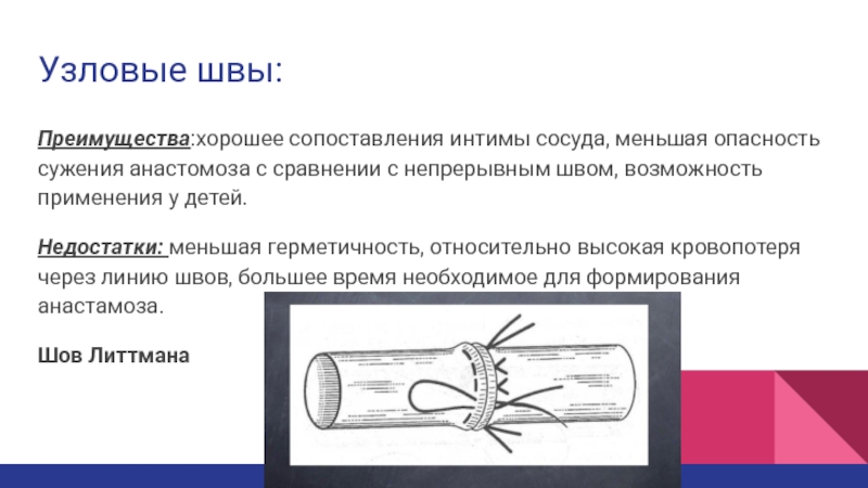 Сосудистый шов топографическая анатомия презентация