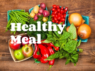 Healthy Meal Здоровая пища