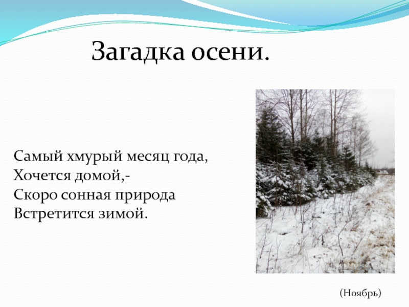 Загадки осень зима. Самый хмурый месяц года хочется домой скоро. Загадки про ноябрь. Самый хмурый месяц года. Ноябрьские загадки.