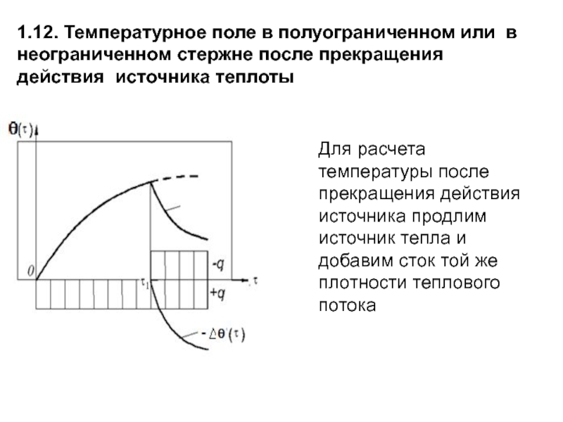 Температурное поле. Температурное поле и его характеристики. Нестационарное температурное поле в полуограниченном массиве. Температурное поле при действии источников теплоты в круглом стержне.