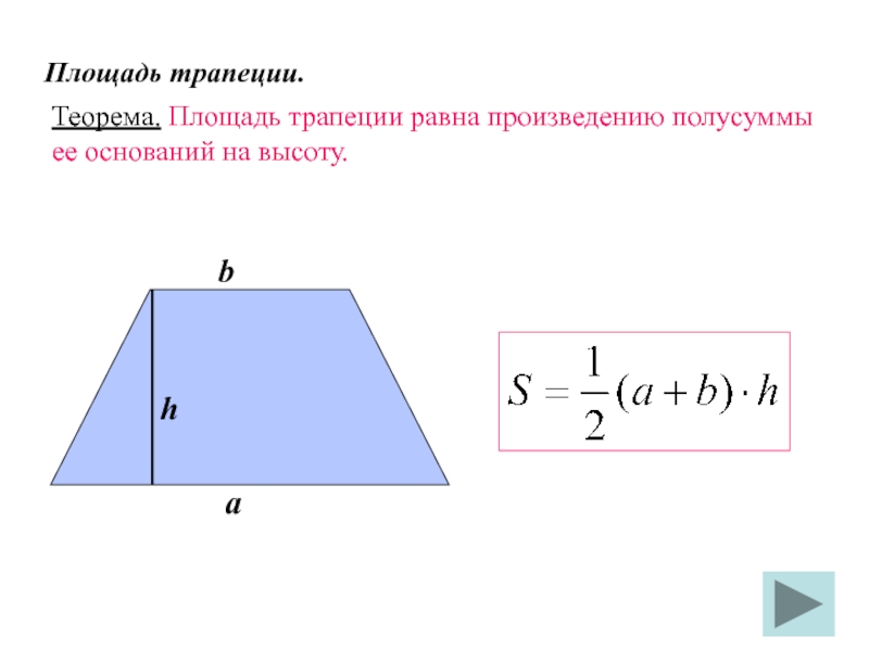 Площадь трапеции изображенной на рисунке равна 360 основание b 32 высота 18