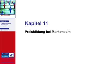 Preisbildung bei Marktmacht