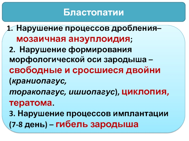 Воспитание морфологический. Бластопатии. Бластопатия. Бластопатии примеры. Бластопатии до 15 дня наследственные болезни.