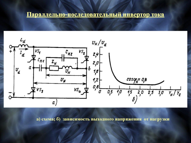 Инвертор тока схема