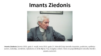 Imants Ziedonis