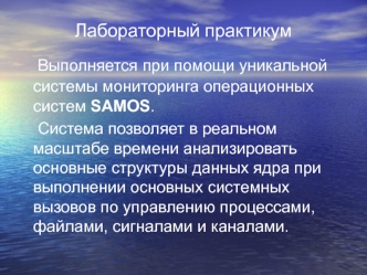 Лабораторный практикум