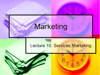 Services marketing