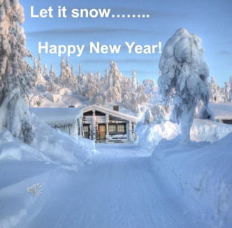 Let it snow... Happy New Year