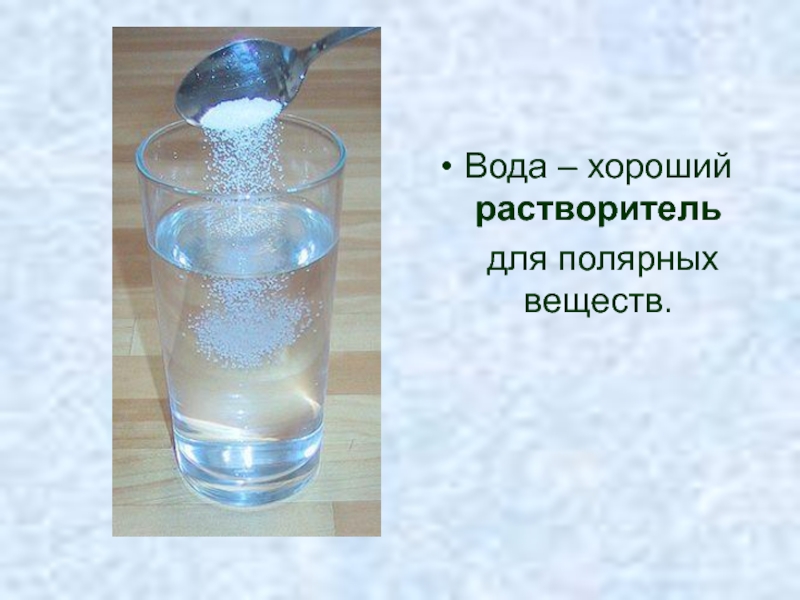 Вода растворитель картинки