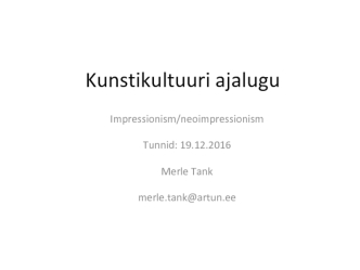 Kunstikultuuri ajalugu