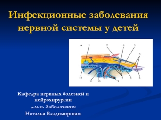 Инфекционные заболевания нервной системы у детей