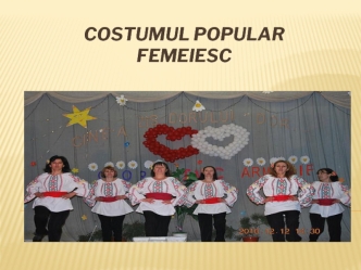 Costumul popular femeiesc