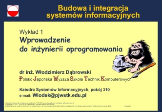 Budowa i integracja systemów informacyjnych