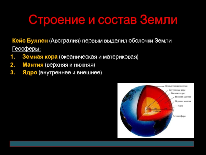 Оболочка земли состав строение