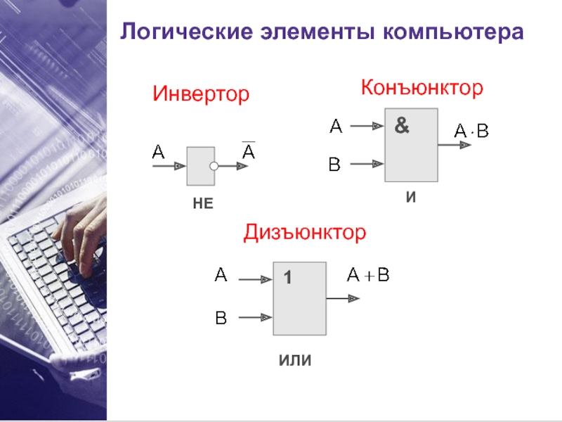 Конъюнктором называется схема имеющая