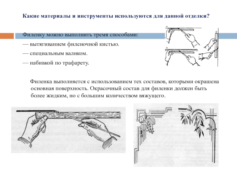 Технологическая карта вытягивания филенок