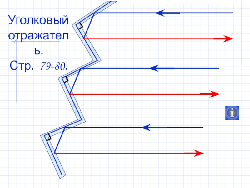 Промышленный уголковый отражатель схема