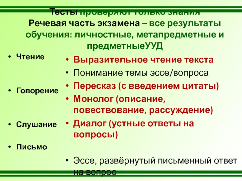 Речевые знания