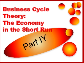 Business Cycle Theory: The Economy in the Short Run