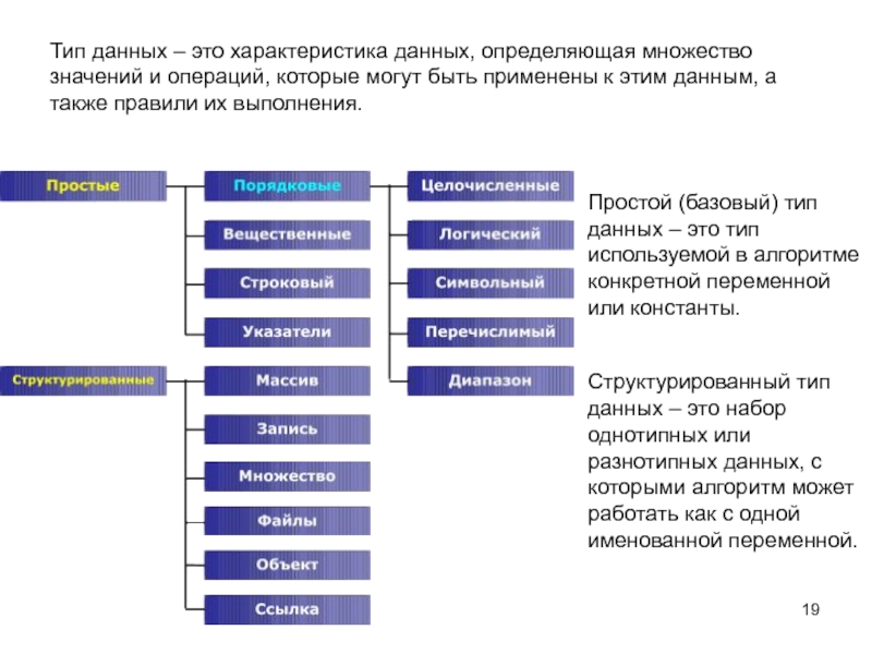 Характеристика данных. Тип данных это множество значений. Характеристики типов данных. Охарактеризуйте данные типы. Формы и виды сделок тест.