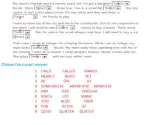 Test assignments