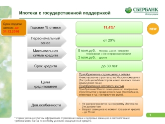 Ипотека с государственной поддержкой