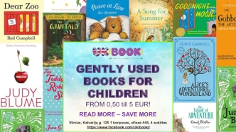 Gently used books for children. Книги детям