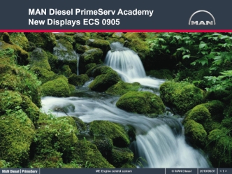 MAN Diesel PrimeServ Academy New Displays ECS 0905