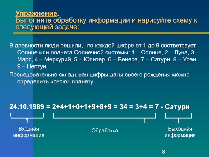 Перечисленные задачи