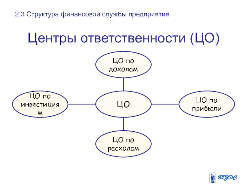 Финансовая структура. Структура финансовой ответственности. Структура ЦО. Зона ответственности финансовой службы. Финансовая структура компании основные финансовые практики.