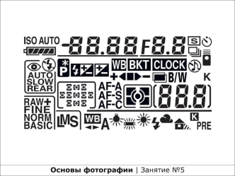 Основы фотографии. Занятие 5