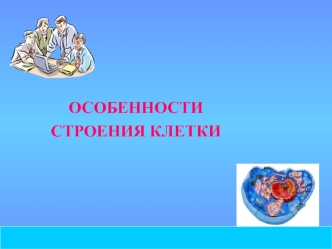 Особенности строения клетки