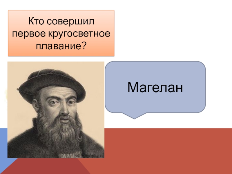 Кто совершил кругосветное путешествие