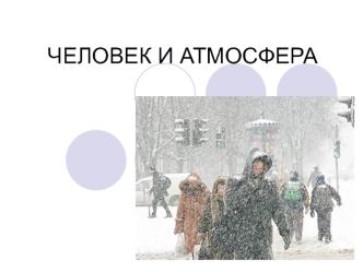 Атмосфера и человек