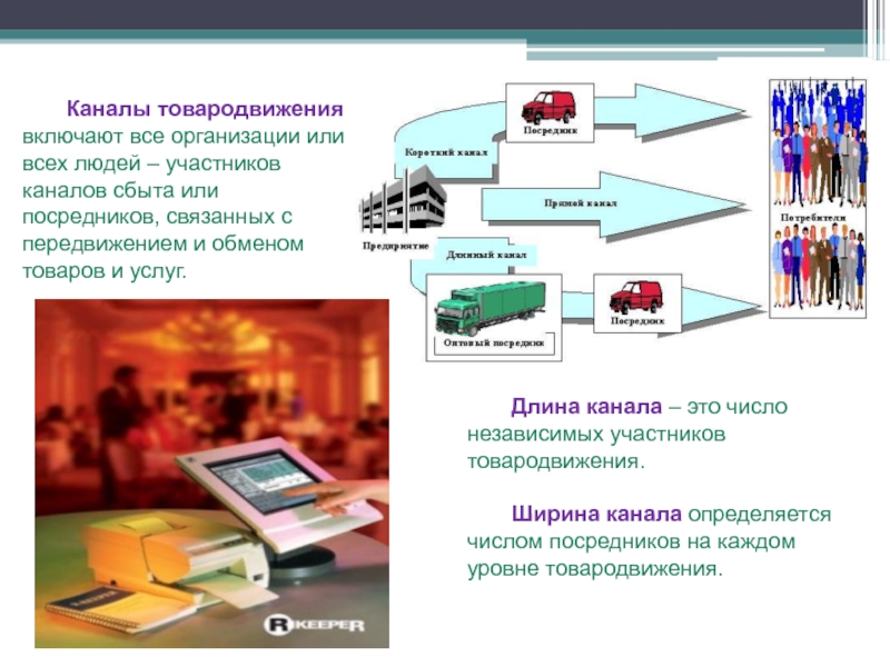 Схемы каналов товародвижения