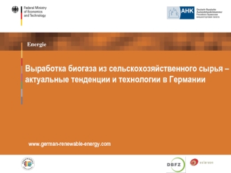 Выработка биогаза из сельскохозяйственного сырья – актуальные тенденции и технологии в Германии