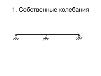 Собственные колебания