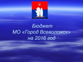 Бюджет МО Город Всеволожск