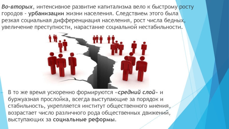 Экономические предпосылки социологии. Урбанизация и рост преступности. Социальное развитие и рост населения. Нарастание социальной нестабильности. Рост населения торговля капитализм.