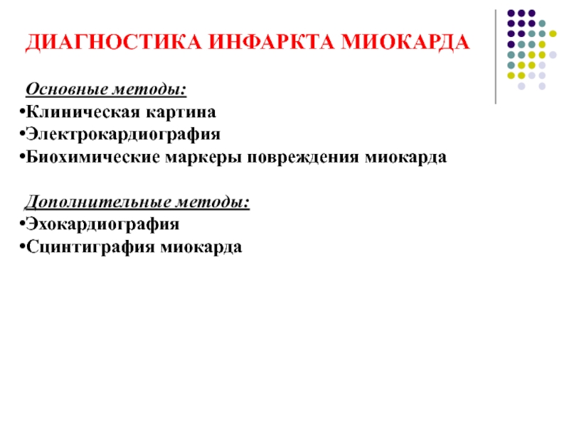 Лабораторная диагностика инфаркта миокарда презентация