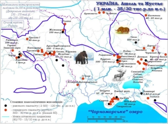 Поселения культур на территории Украины