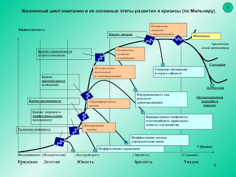 Жизненные стадии компании. Стадия (фаза) жизненного цикла предприятия. Жизненный цикл организации Мильнер. Стадия становления жизненного цикла организации. Организация и этапы жизненного цикла организации.