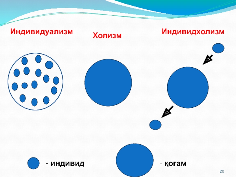 Холизм. Индивидуализм и холизм.