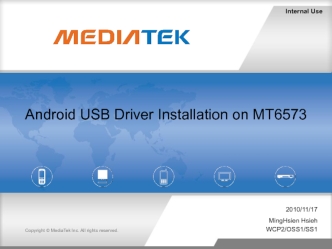 Android USB Driver Installation on MT6573